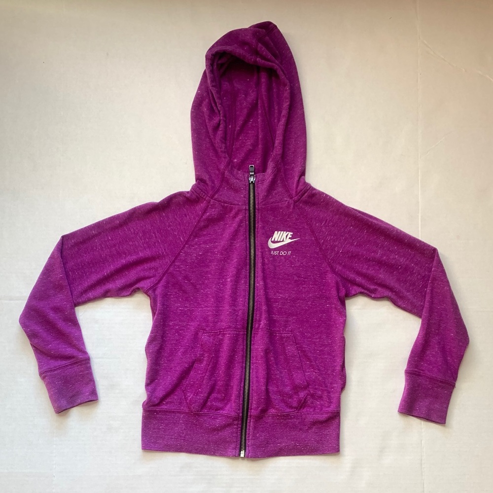 Purple nike jacket for kid